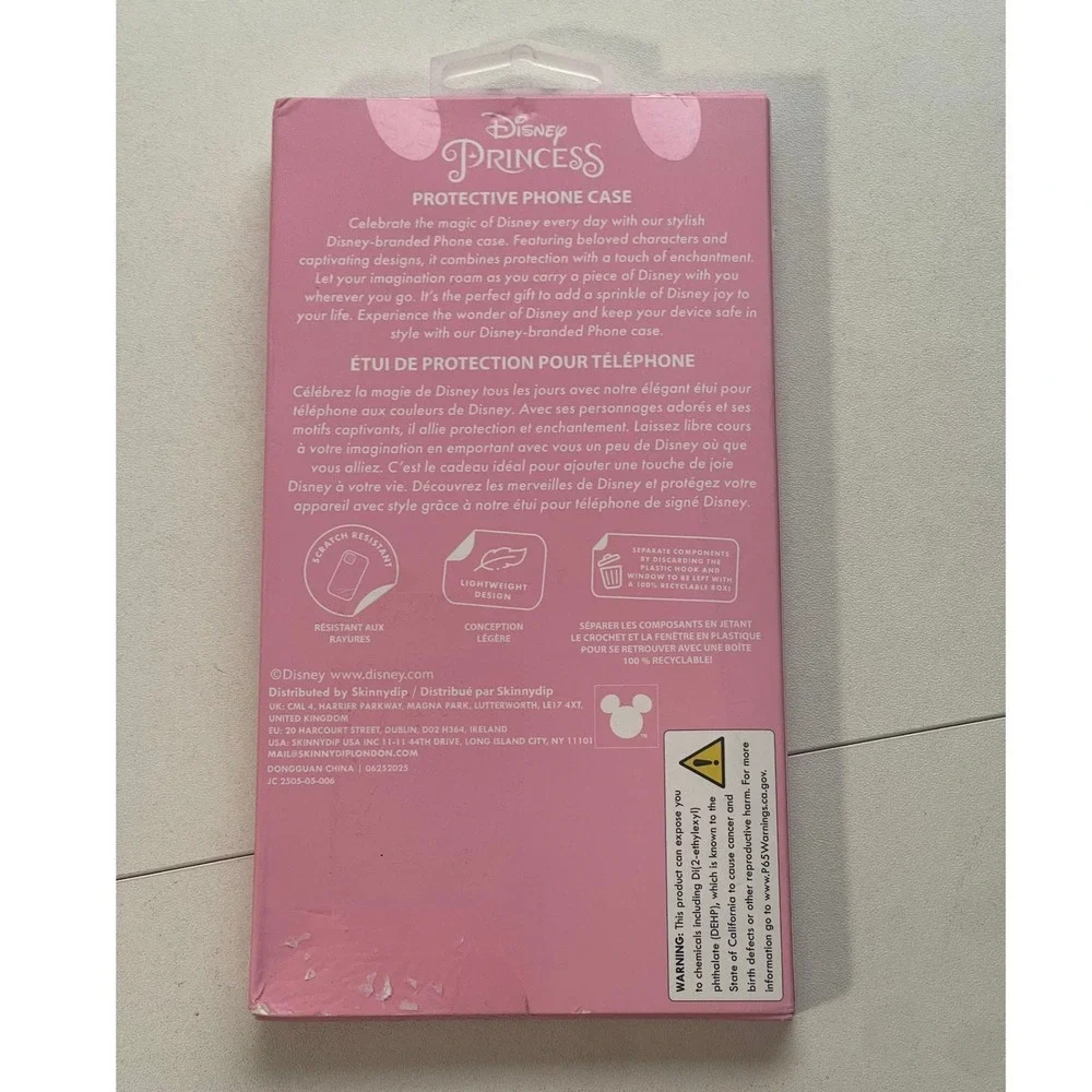 Disney Princess Skinnydip iPhone 16 Pro Max Case Wireless Charging Mulan Tiana